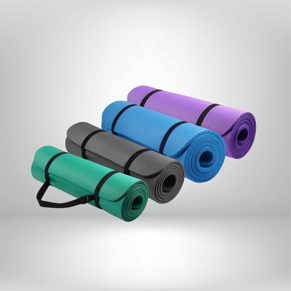 Eco - Friendly Striped Yoga Mat - KangAthletics